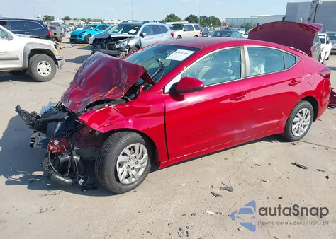 2019 Hyundai Elantra Se z USA, uszkodzony, nr VIN KMHD74LF6KU850923